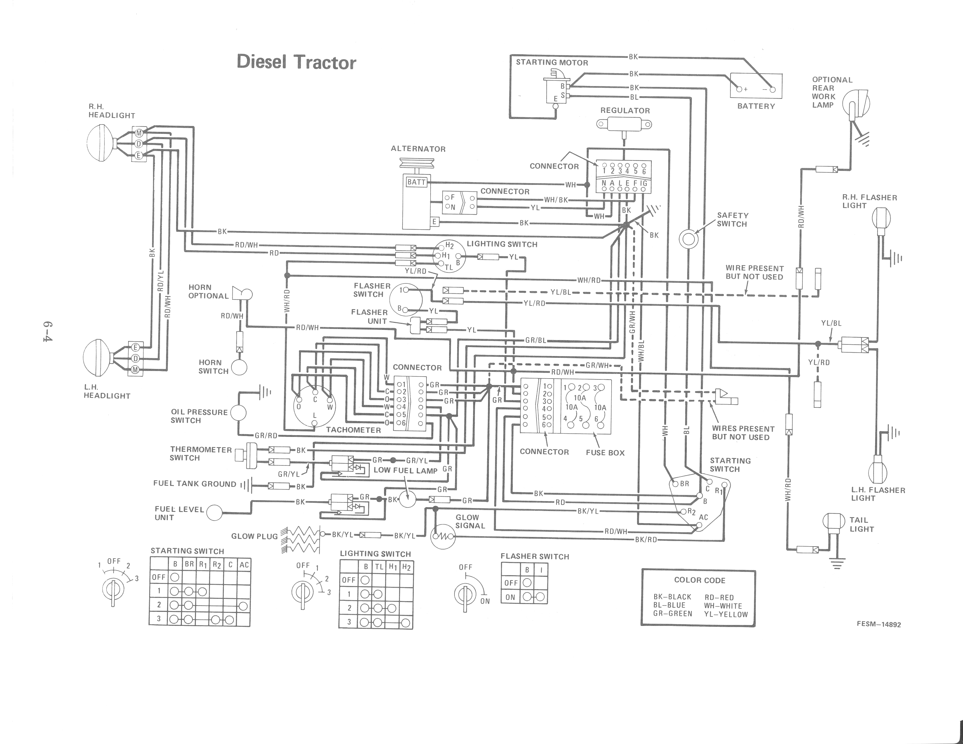 Electrical Schematic Diesel Engine